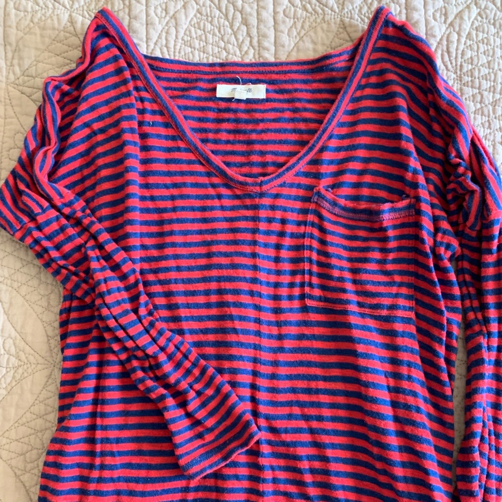Madewell stripped shirt
